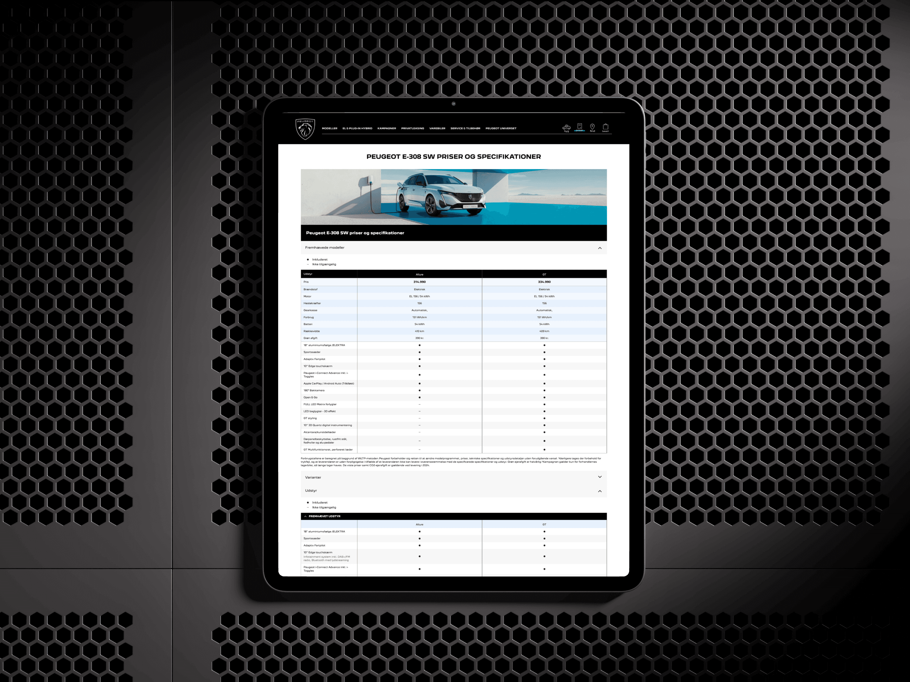 Digital Price Lists